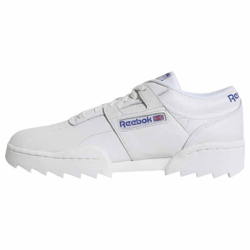 Reebok Workout Ripple Og Tenisky Damske - Biele/Kráľovská Modrá/Červené JO8958MO